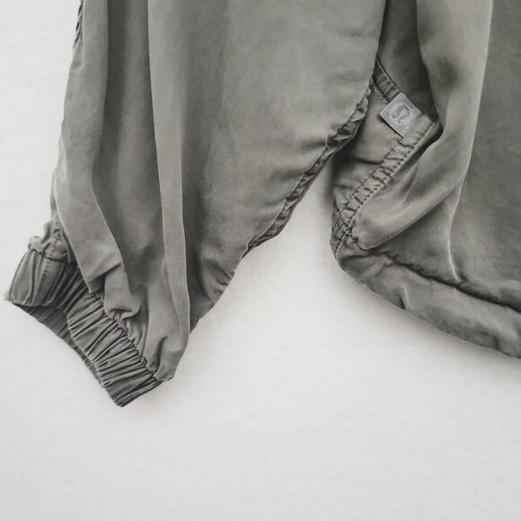 Lululemon City Stroll Hoodie Size 8? Tencel Woven Pullover Cinch Hem Half Zip - Picture 6 of 6